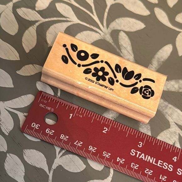 Floral Rubber Stamp by Stampin’ Up! - Picture 2 of 3